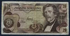 20 Schilling 1967 Oostenrijk