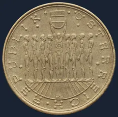20 Schilling 1980 Oostenrijk 'Nine Austrian Provinces'