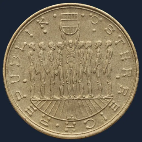 20 Schilling 1980 Oostenrijk 'Nine Austrian Provinces'