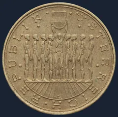 20 Schilling 1981 Oostenrijk 'Nine Austrian Provinces'