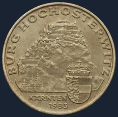 20 Schilling 1983 Hochosterwitz Castle