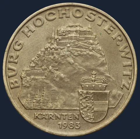 20 Schilling 1983 Hochosterwitz Castle