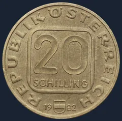 20 Schilling 1983 Hochosterwitz Castle