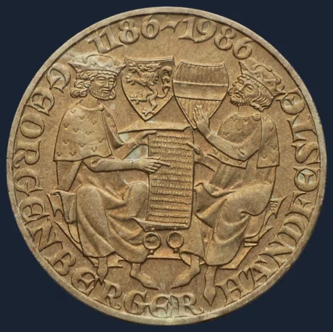 20 Schilling 1986 Oostenrijk Georgenberger Handfeste
