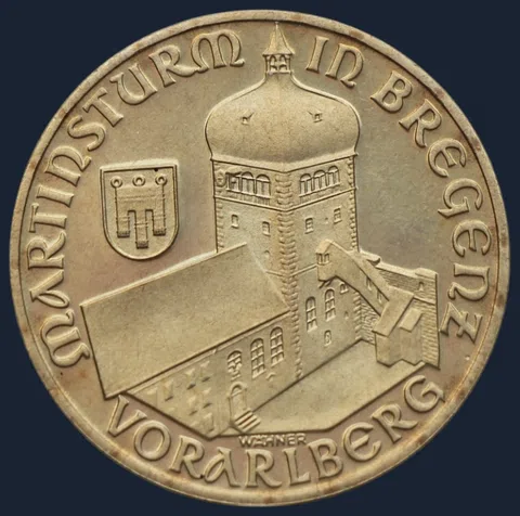 20 Schilling 1990 Oostenrijk Vorarlberg