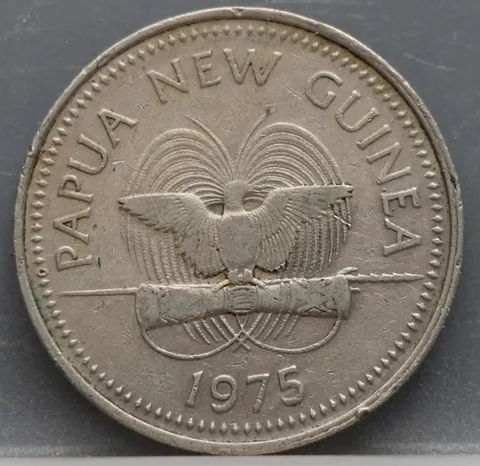 20 Toea 1975 Papoea-Nieuw-Guinea Cupronikkel