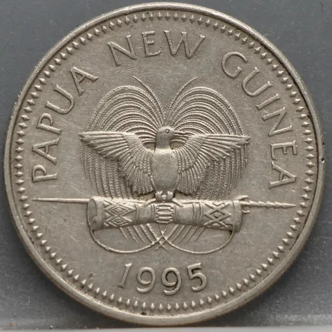 20 Toea 1995 Papoea-Nieuw-Guinea Cupronikkel