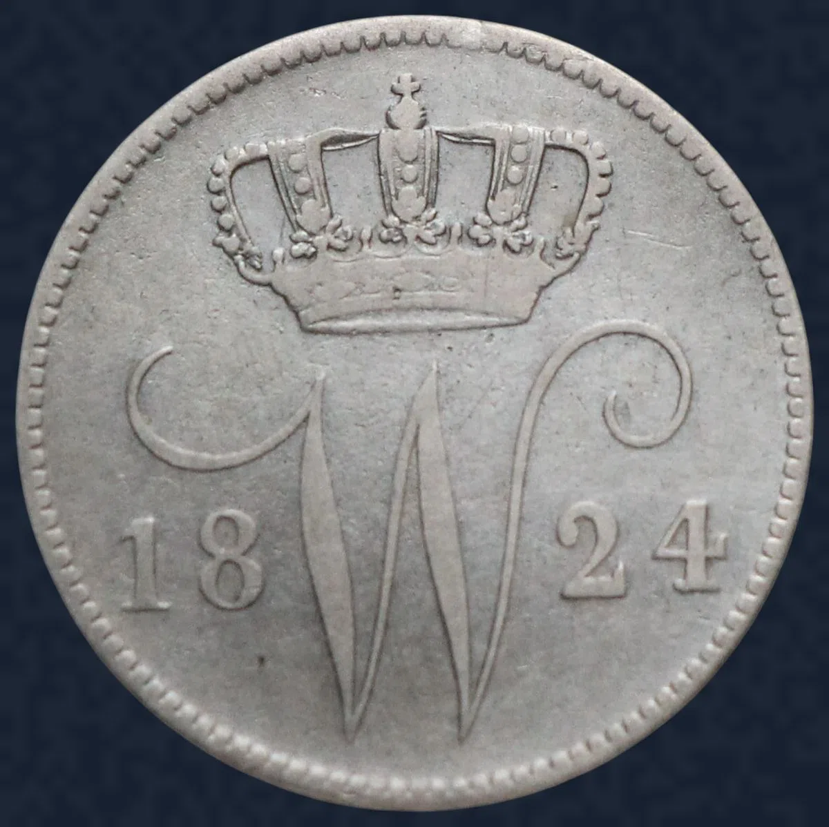 25 Cent 1825 B Zilver