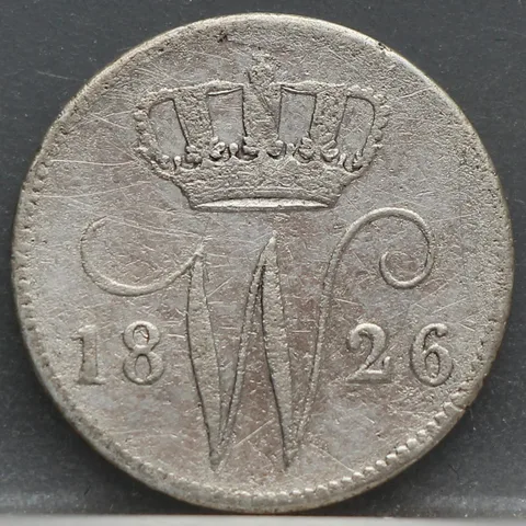 25 Cent 1826 U — Willem I