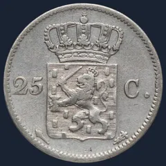 25 Cent 1826 Utrecht Willem I