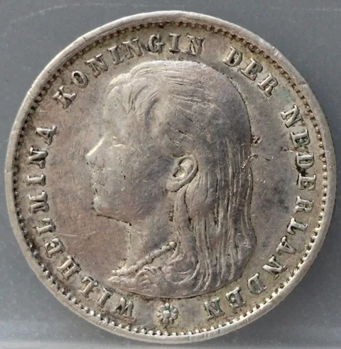 25 Cent 1894 — Zilver