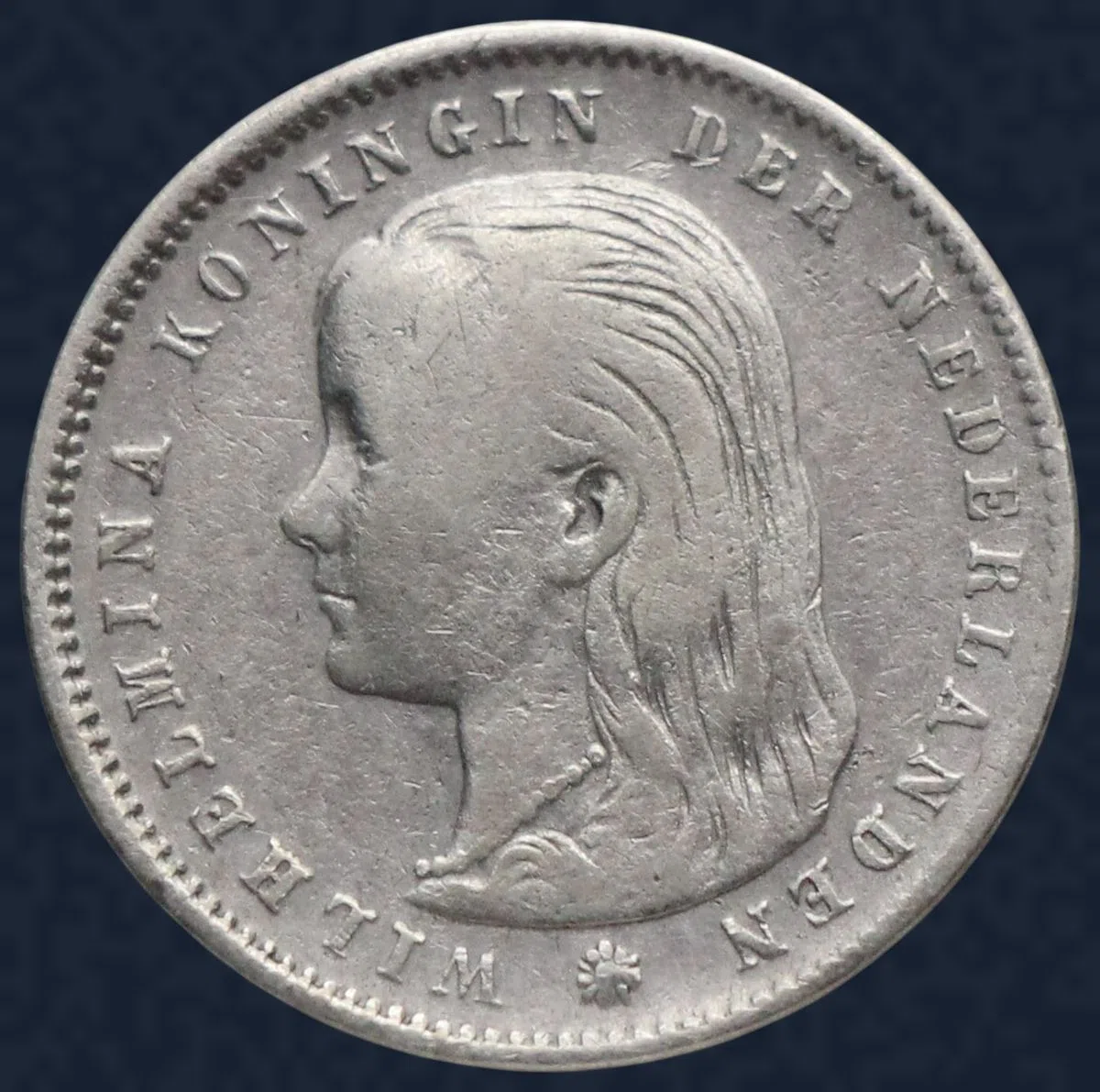 25 Cent 1896 Wilhelmina Utrecht