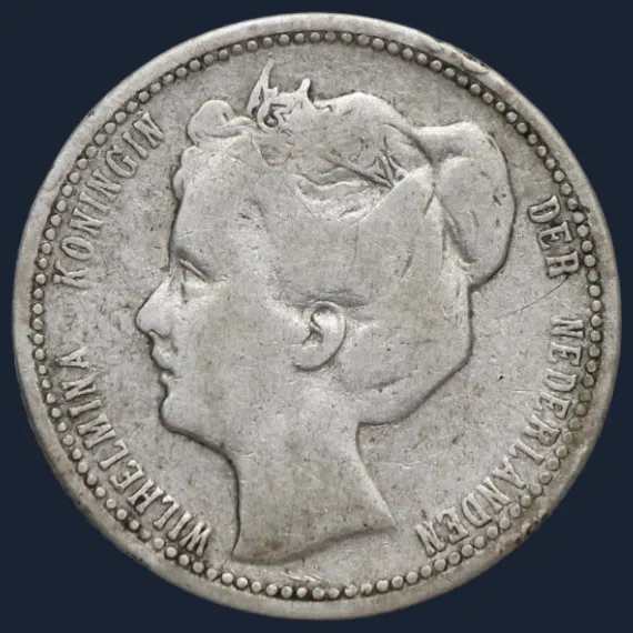 25 Cent 1901 Smalle Hals