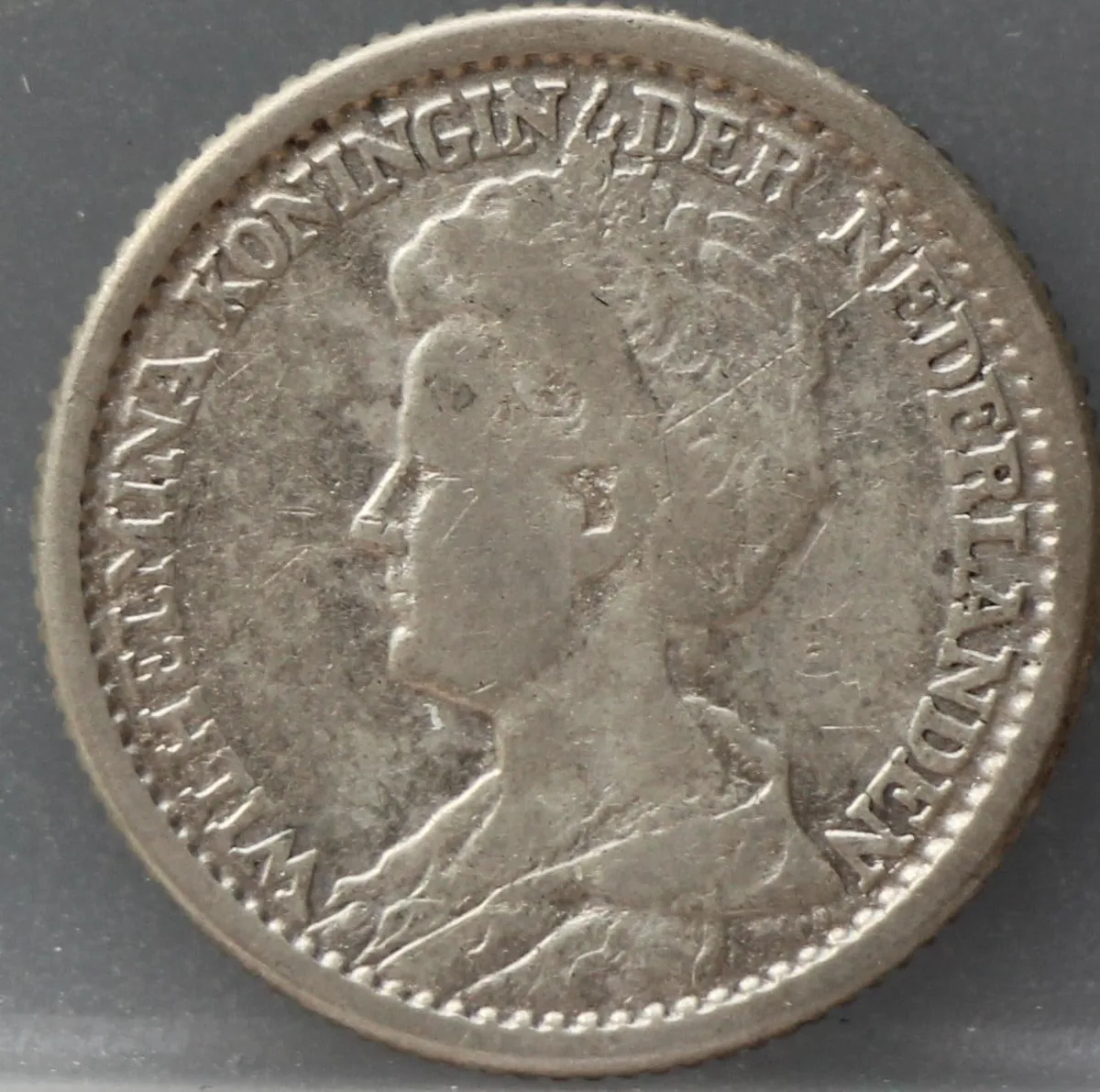 25 Cent 1911 — Zilver voorzijde, Zilver 640/1000