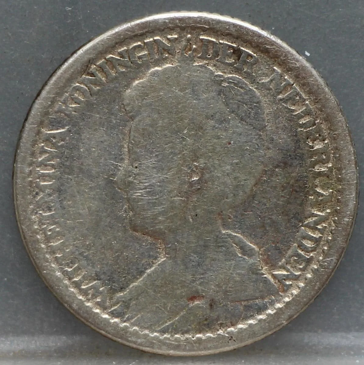 25 Cent 1913 — Kwartje Zilver voorzijde
