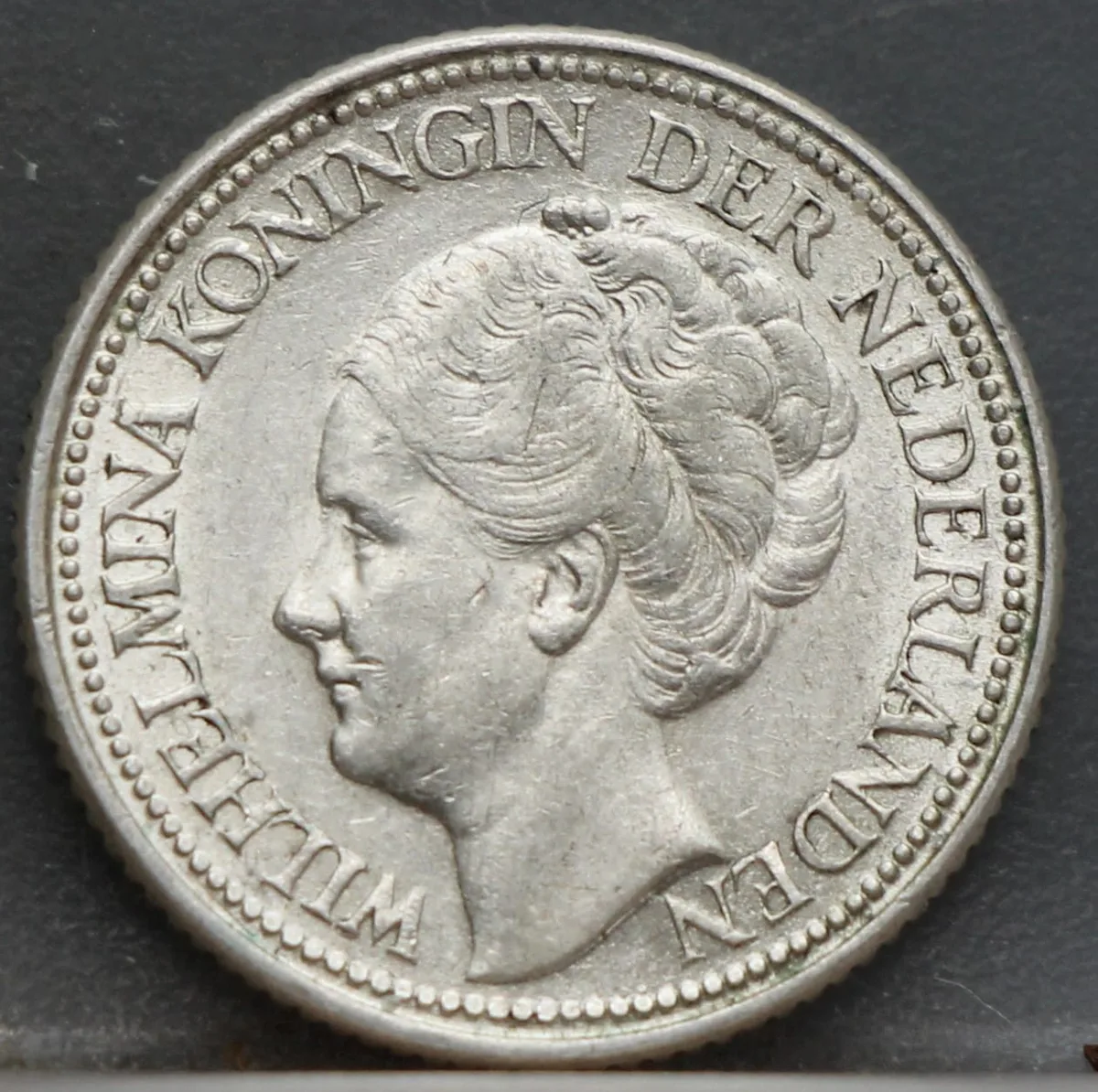 25 Cent 1939 — Kwartje Zilver voorzijde, Nederland