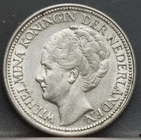 25 Cent 1939 — Kwartje Zilver