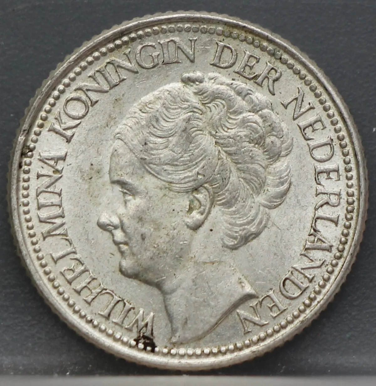 25 Cent 1940 — Nederland, Zilver voorzijde