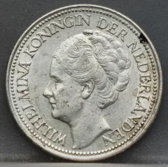 25 Cent 1941 — Kwartje voorzijde, Nederland