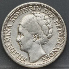 25 Cent 1941 P — Zilver voorzijde