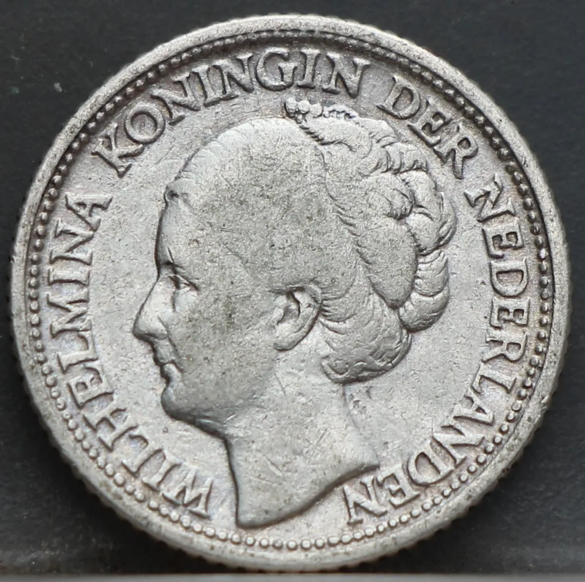 25 Cent 1943 P.P. — Zilver voorzijde