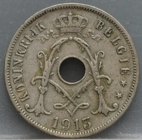 25 Centimes 1913 — België (NLD)