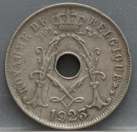 25 Centimes 1923 België (FRA)
