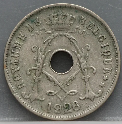 25 Centimes 1926 België (FRA)