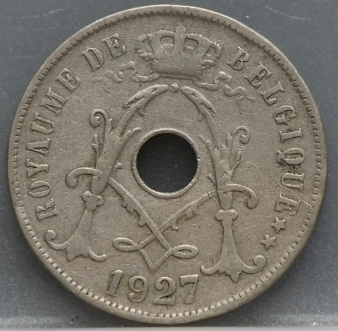25 Centimes 1927 België (Frans)