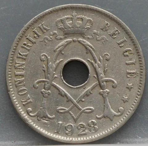 25 Centimes 1928 België (NLD)