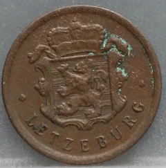 25 Centimes 1946 Luxemburg — Brons achterzijde
