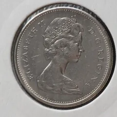 25 Cents 1978 Canada — Nikkel achterzijde
