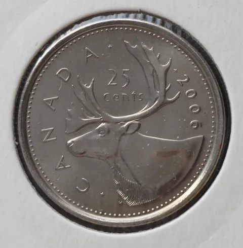 25 Cents 2006 Canada — Nikkel
