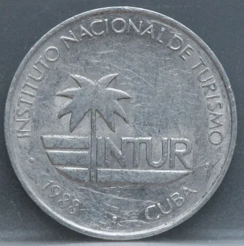 25 Convertible Centavos 1988 Cuba — Aluminium