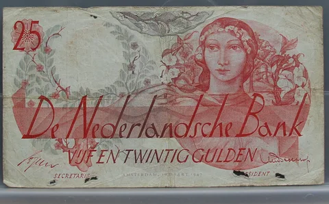 25 Gulden 1947 Flora – NVMH 81-1