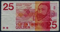 25 Gulden 1971 Sweelinck - 11 cijfers
