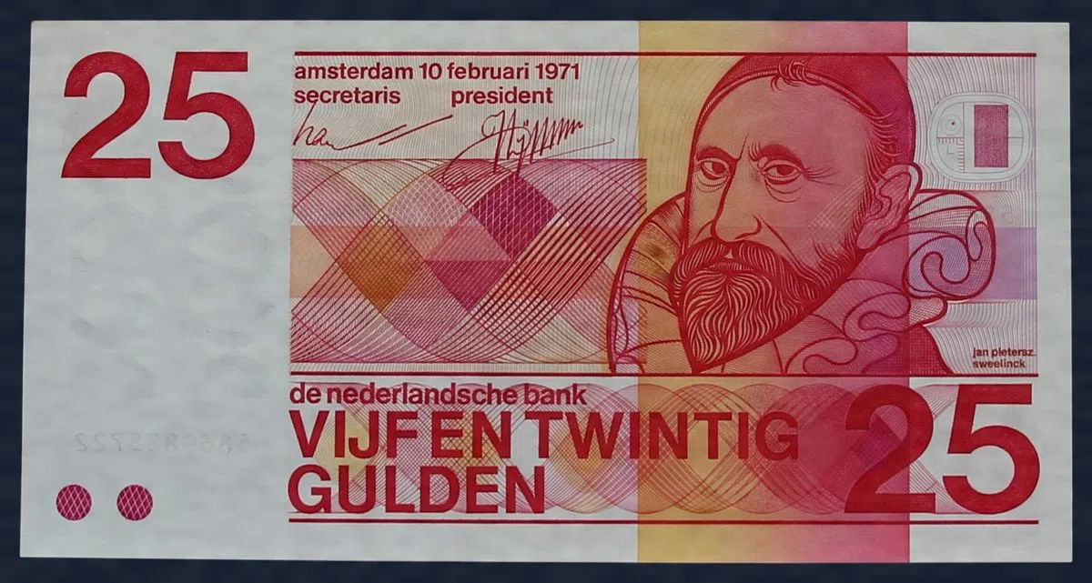 25 Gulden 1971 Sweelinck