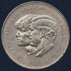 25 New Pence 1981 Verenigd Koninkrijk Royal Wedding