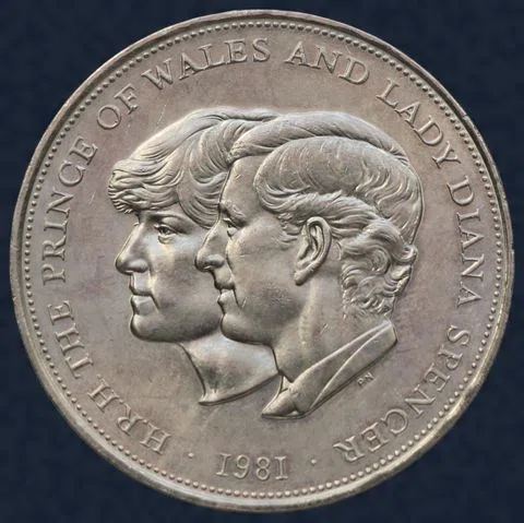25 New Pence 1981 Verenigd Koninkrijk - Royal Wedding