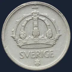 25 Öre 1946 Zweden
