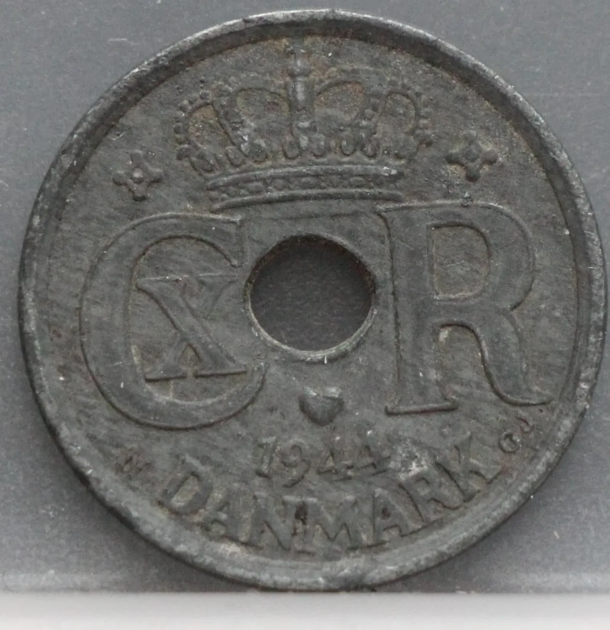 25 Øre 1944 Denemarken — Zink voorzijde