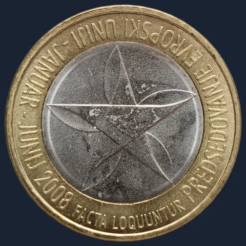 3 Euro 2008 Slovenië Voorzitterschap Europese Unie