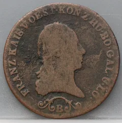 3 Kreutzer 1812 (B) Oostenrijk voorzijde