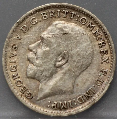 3 Pence 1920 Verenigd Koninkrijk — Zilver