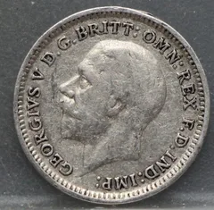 3 Pence 1926 Verenigd Koninkrijk — Zilver voorzijde