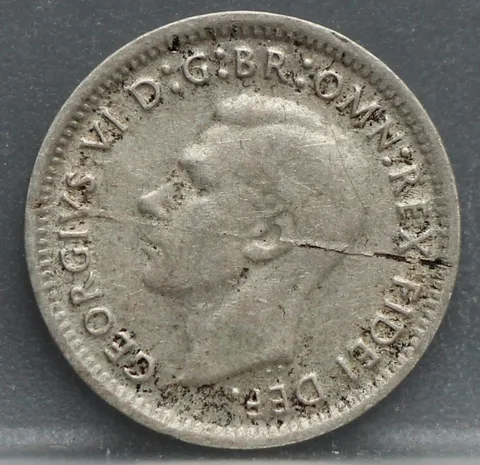 3 Pence 1952 Australië — Zilver