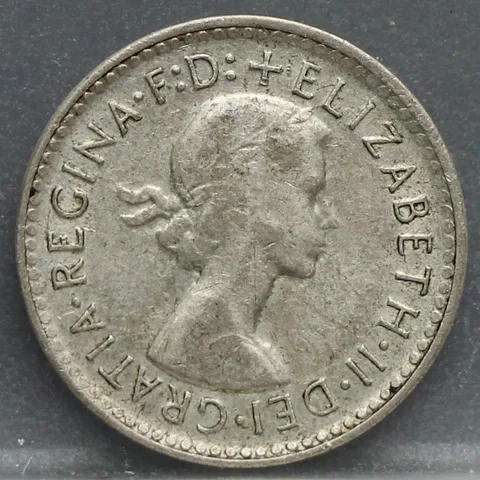 3 Pence 1960 Australië — Zilver .500
