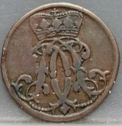 3 Pfennig 1703 Münster achterzijde