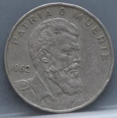 40 Centavos 1962 Cuba — Cupronikkel voorzijde