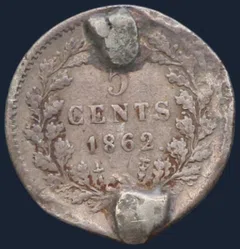 5 Cent 1862 Utrecht